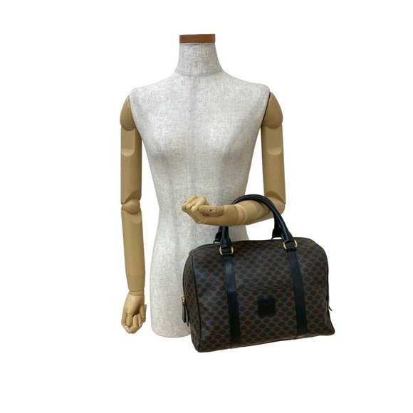 CELINE Black Leather Boston Bag - Picture 2 of 10